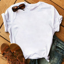 Load image into Gallery viewer, TJCJFO Funny Sleeping Lazy Egg Print Graphic T Shirts Women Gudetama Tshirt Tee Shirt Femme Camisas Mujer Top Clothes