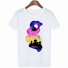 Load image into Gallery viewer, Mouse Cartoon Printing Harajuku T-shirt Women's Lion King Fashion Tshirt O-neck Short-sleeved shirt White Shirt  Clothing
