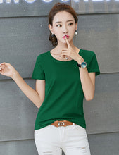 Load image into Gallery viewer, 2020 green Summer Fashion T Shirt Women Woman Tshirt
