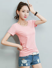 Load image into Gallery viewer, 2020 green Summer Fashion T Shirt Women Woman Tshirt
