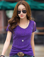 Load image into Gallery viewer, 2020 green Summer Fashion T Shirt Women Woman Tshirt
